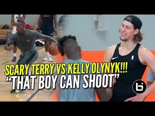 "He Can Shoot That Thing!" KELLY OLYNYK VS TERRY ROZIER!