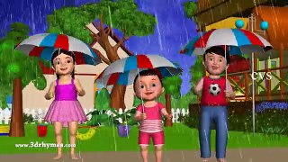 Rain Rain Go Away ( Come Again ) 3D Kids Songs and Nursery Rhymes for Children