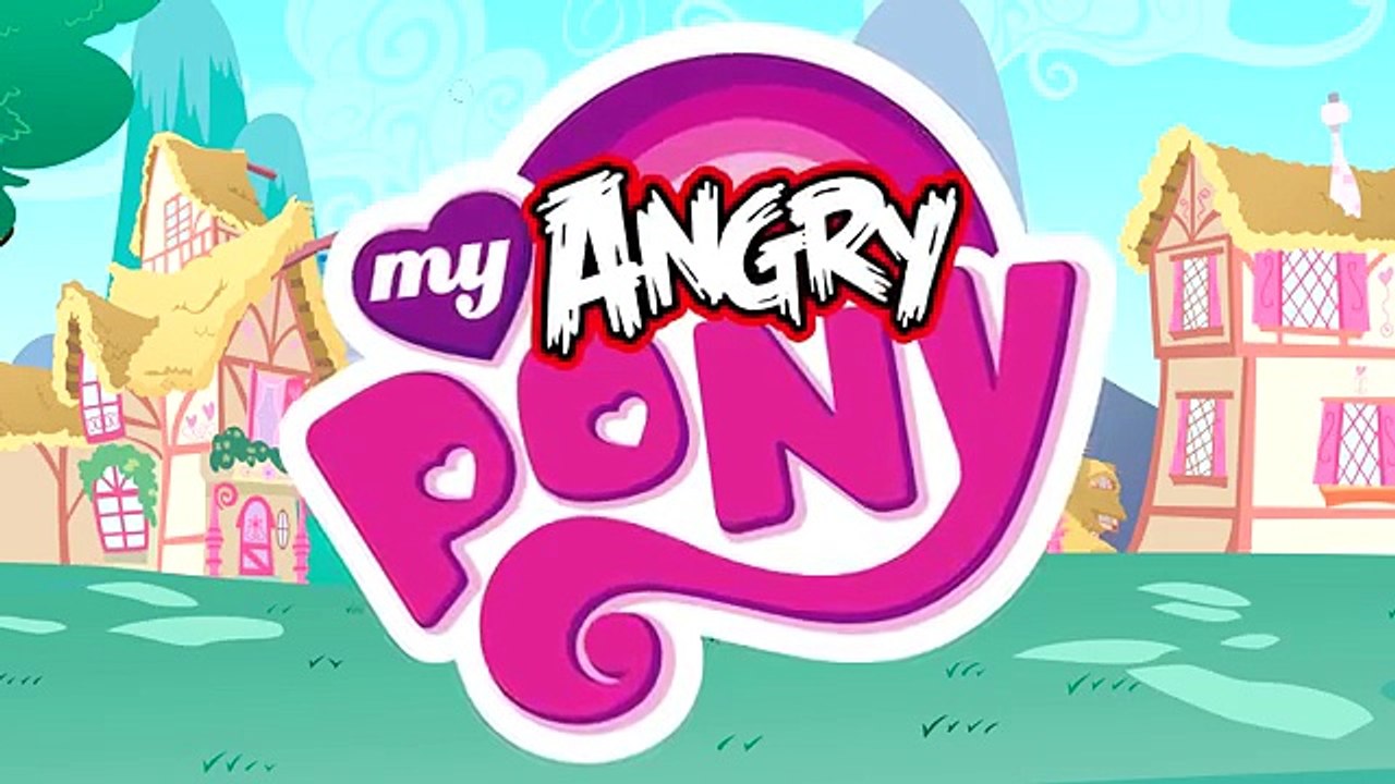 My Little Pony Mane 6 Transfomrs into Angry Birds! MLP Coloring Videos For Kids