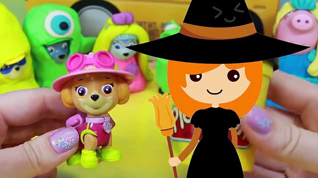 Patrulha Canina Peppa Pig Brinquedos Surpresas Bruxinha Fantasias Massinha PLAYDOH em Port