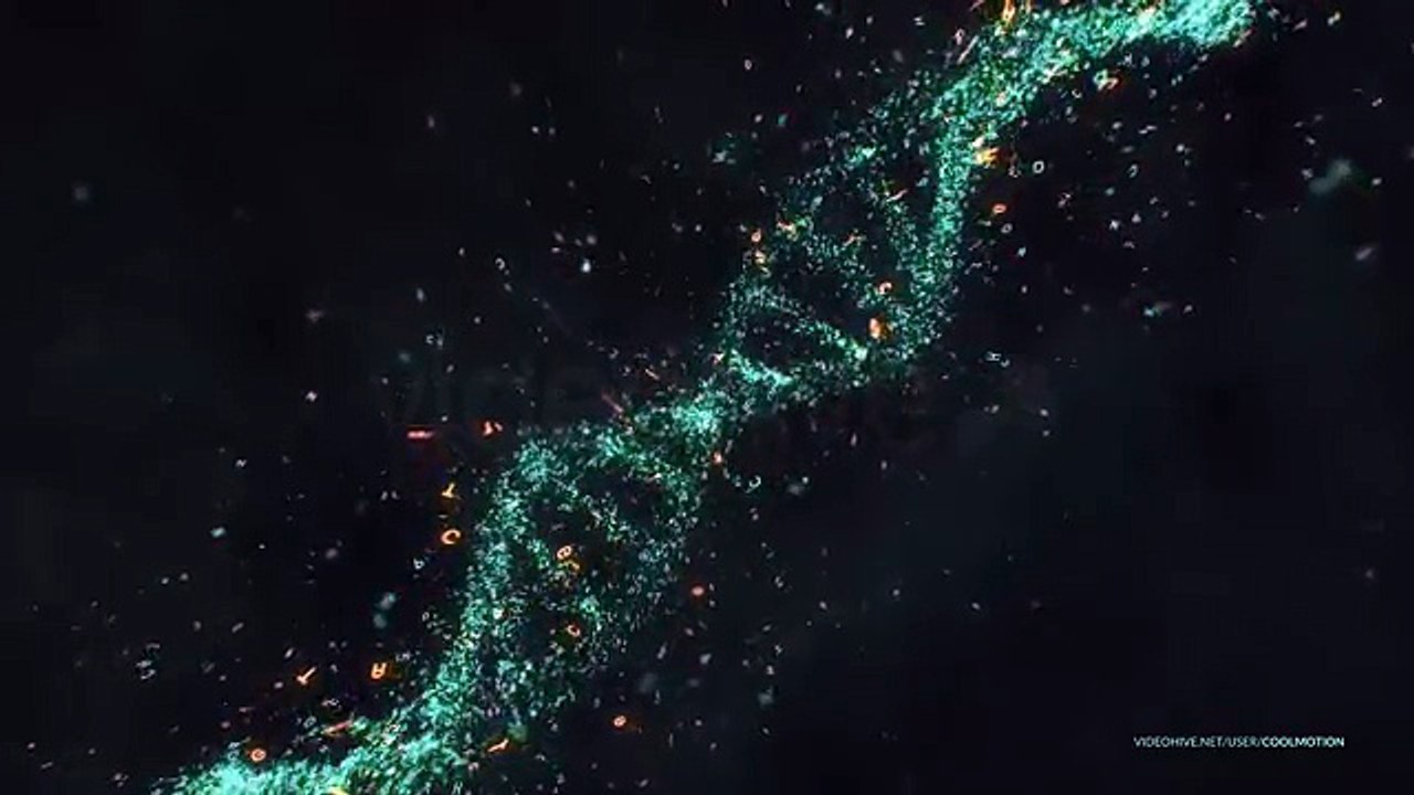 4K Rotating DNA 30 min Video Long Loop Screensaver Live Wallpaper ...