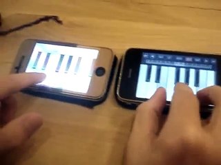 David Guetta Baby when the light rmx. on 2 iPhones