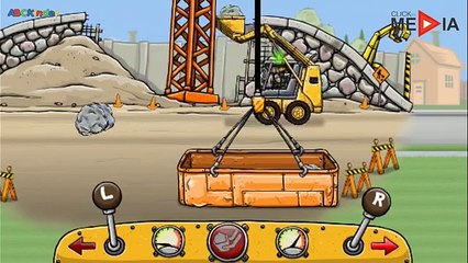Dump truck for kids, construction trucks, educational videos and cartoons for kids childre