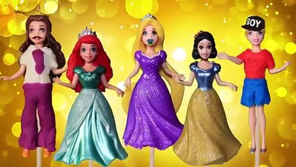 Disney Princess Finger Family ★ Mattel Disney Princesses Daddy Finger Song ★ Baby Finger W