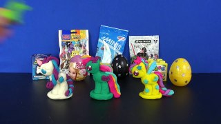 My little Pony Play Doh Surprises, Surprise Eggs, Spongebob Mystery Bag