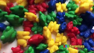 Learn Colors And Spelling With Counting Mini Teddy Bear Toys for Kids