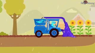 Dinosaur Farm Tror & Truck | Car Driving for Kids : Dinosaur Cartoons Videos for Childr