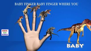 Finger Family Crazy Dinosaurs| Dinosaur Family Nursery Rhyme | Dinosaurs Finger Family Kid