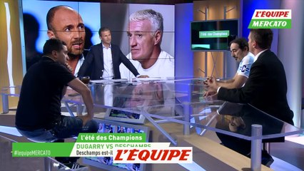 Dugarry vs Deschamps - Foot - Bleus