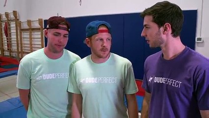 Trampoline Charades Battle | Dude Perfect