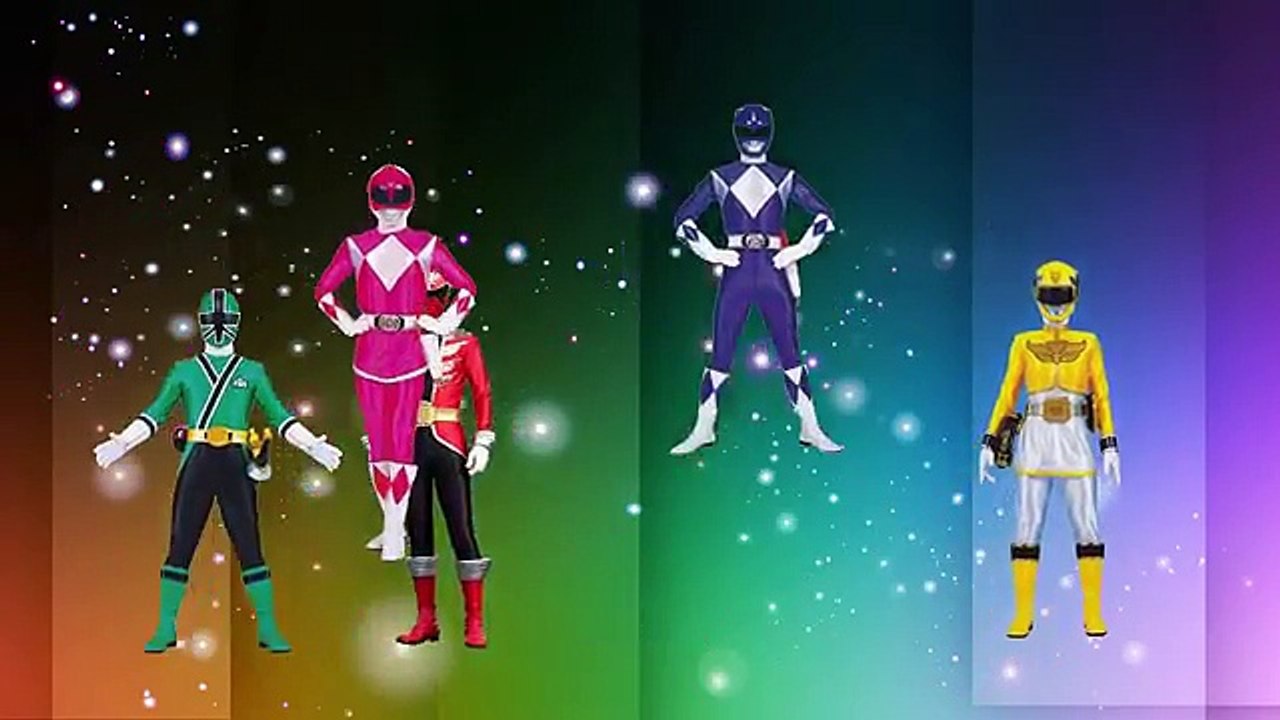 POWER RANGERS Finger Family Rhymes – Видео Dailymotion