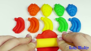 Modeling Clay Learn Numbers and Colors with Numbers and Letters Play Doh Fruit