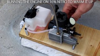 Nitro Engine Running on WD 40