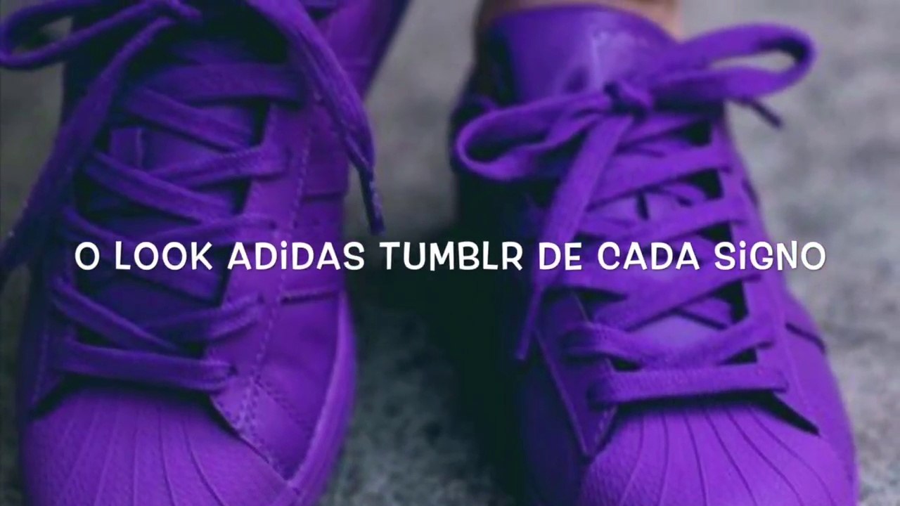 O look Tumblr Adidas de cada signo