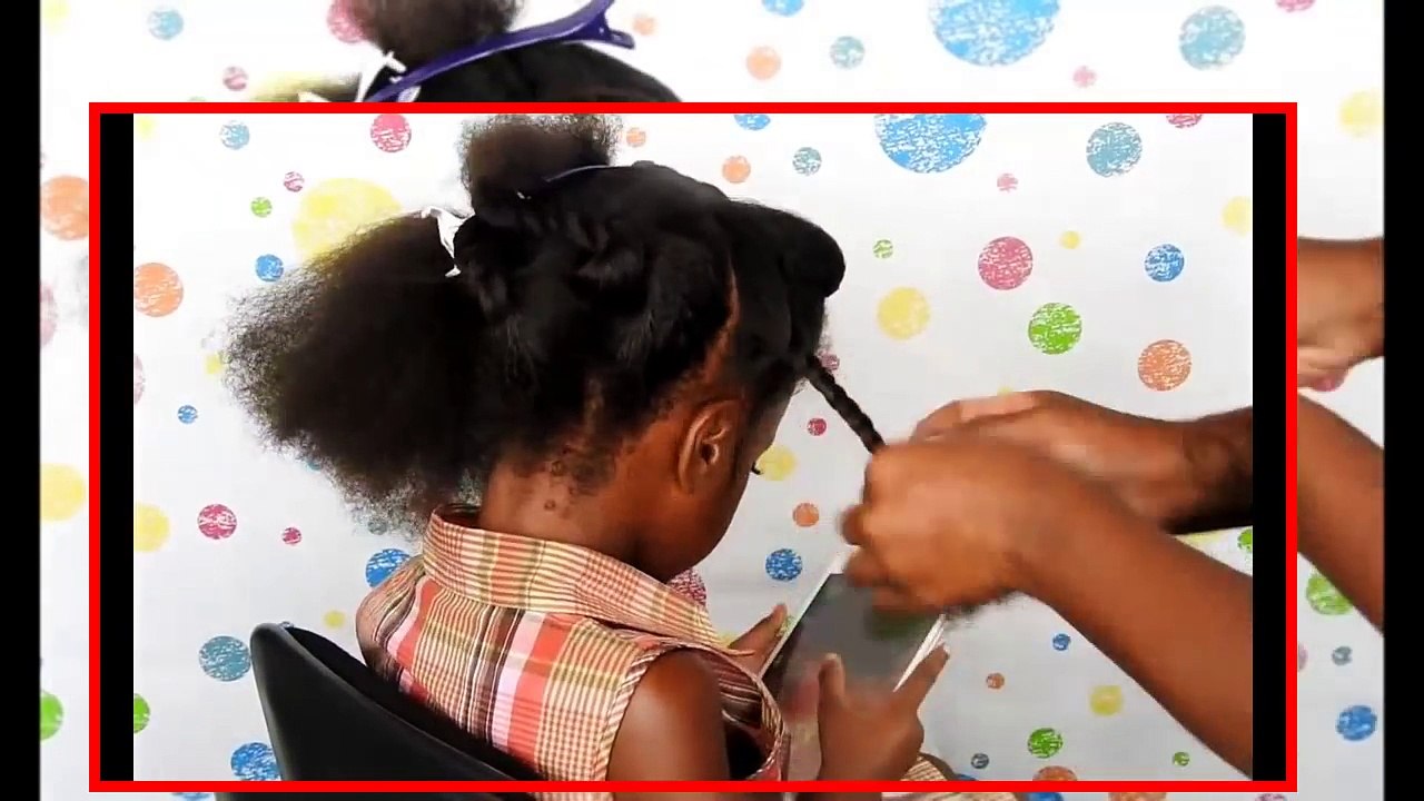 Crown_Halo Twist _ Kids Natural Hair _ Back To School Hairstyles _ IAMAWOG