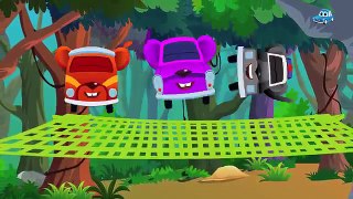 Zeek And Friends In And As The Five Little Monkeys | Car Songs And Rhymes