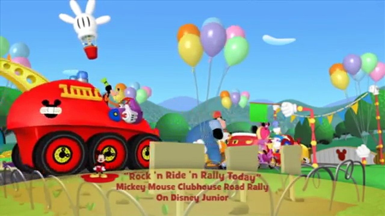 Mickey Mouse Clubhouse Song Rock n Ride n Rally Today Disney Junior