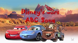 CARS Lightning McQueen & Mater ABC Song for Kids | Disney Cars Alphabet Songs