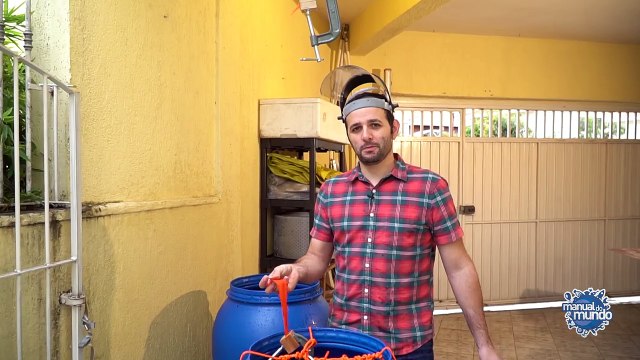 Testamos um tecido antichamas!