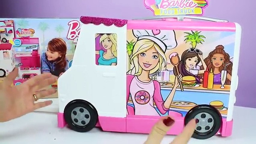 Barbie Yemek Karavanı | Yeni Barbie Oyuncak Videoları | Evcilik TV