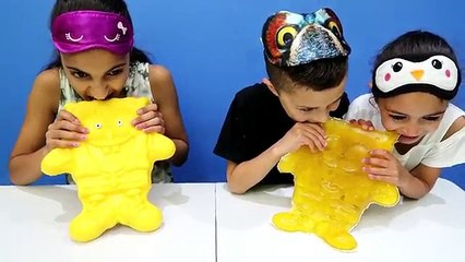 Real food vs gummy food challenge chocolate edition