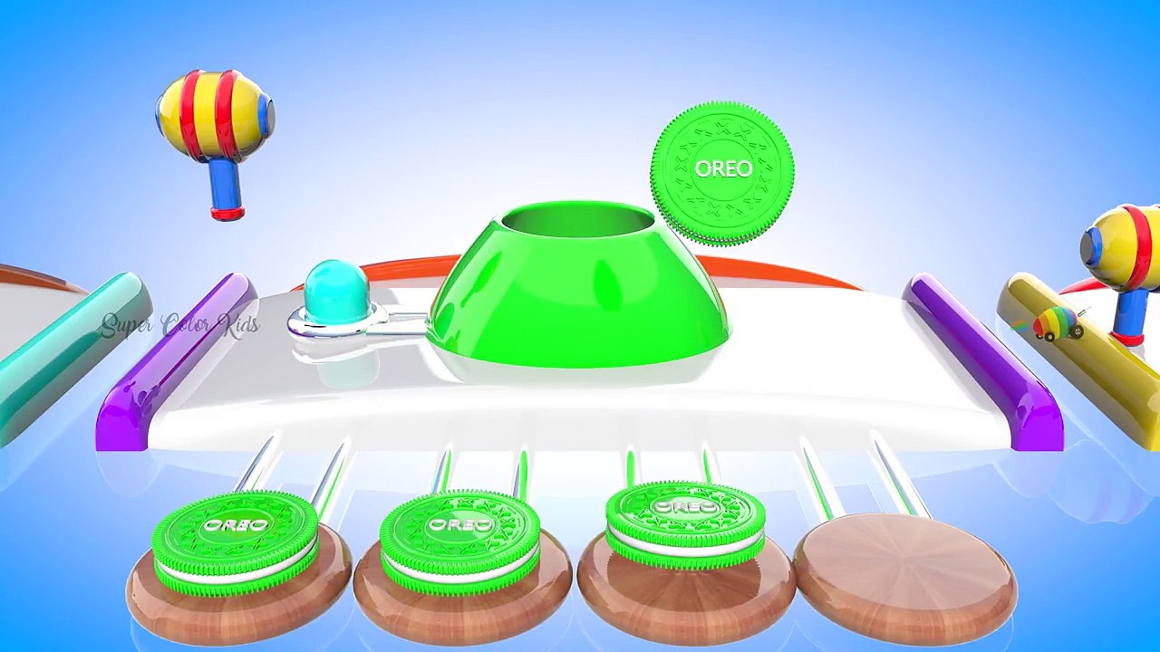 Colors for Children to Learn with Toy Hammer and Cookies | Best Learning Videos for Kids B