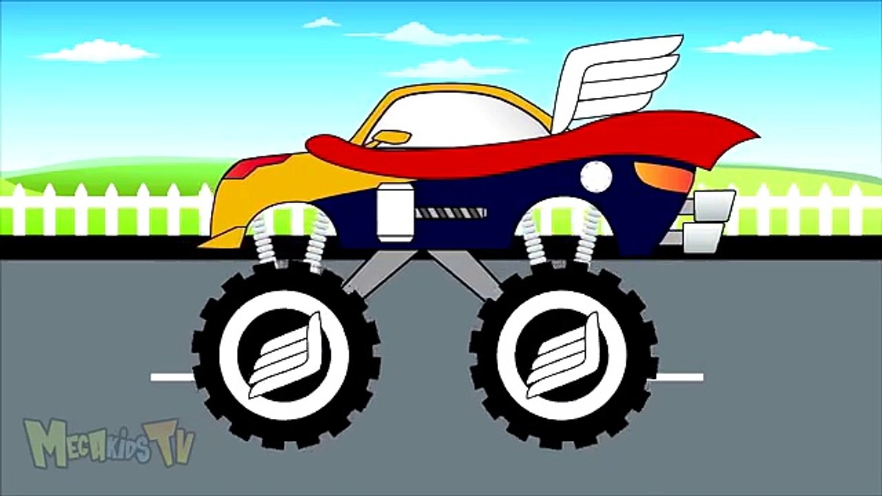 Thor Truck Monster Trucks For Children Mega Kids Tv