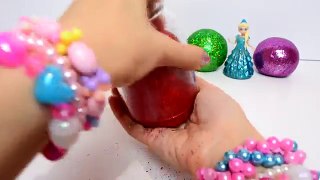 Play Doh Fruit Dresses for Frozen Elsa & Anna, Ariel and Belle