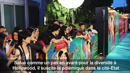 Crazy Rich Asian : l'équipe sur le tapis rouge de Singapour