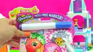 Shopkins Imagine Ink Rainbow Color Pen + Disney Princess Surprise Pictures Books