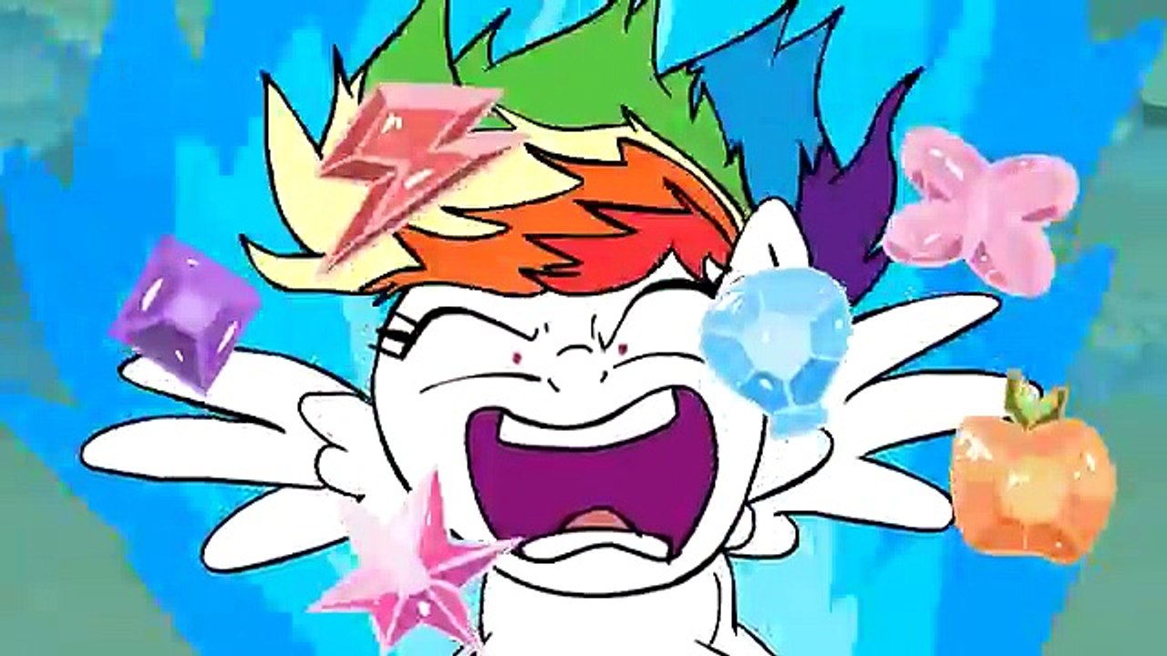 Ascended Rainbow Dash Transformation