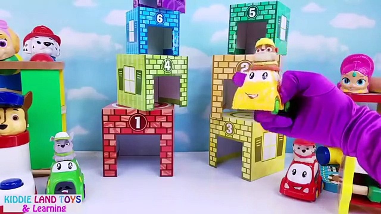 Learn Colors Disney Princess Playdoh Dresses Pounding Toys Sorting Garages Nursery Rhymes