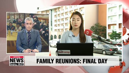 Family reunions: war-torn families to part ways on Wednesday