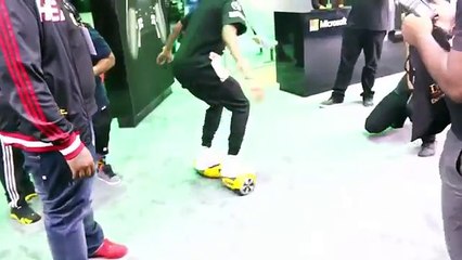 Comedians on Hoverboards Getting Chicken McNuggets Michael (Vsauce)