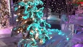 Ice : Christmas Ice Sculpture Exhibit : Gaylord Convention Center DC