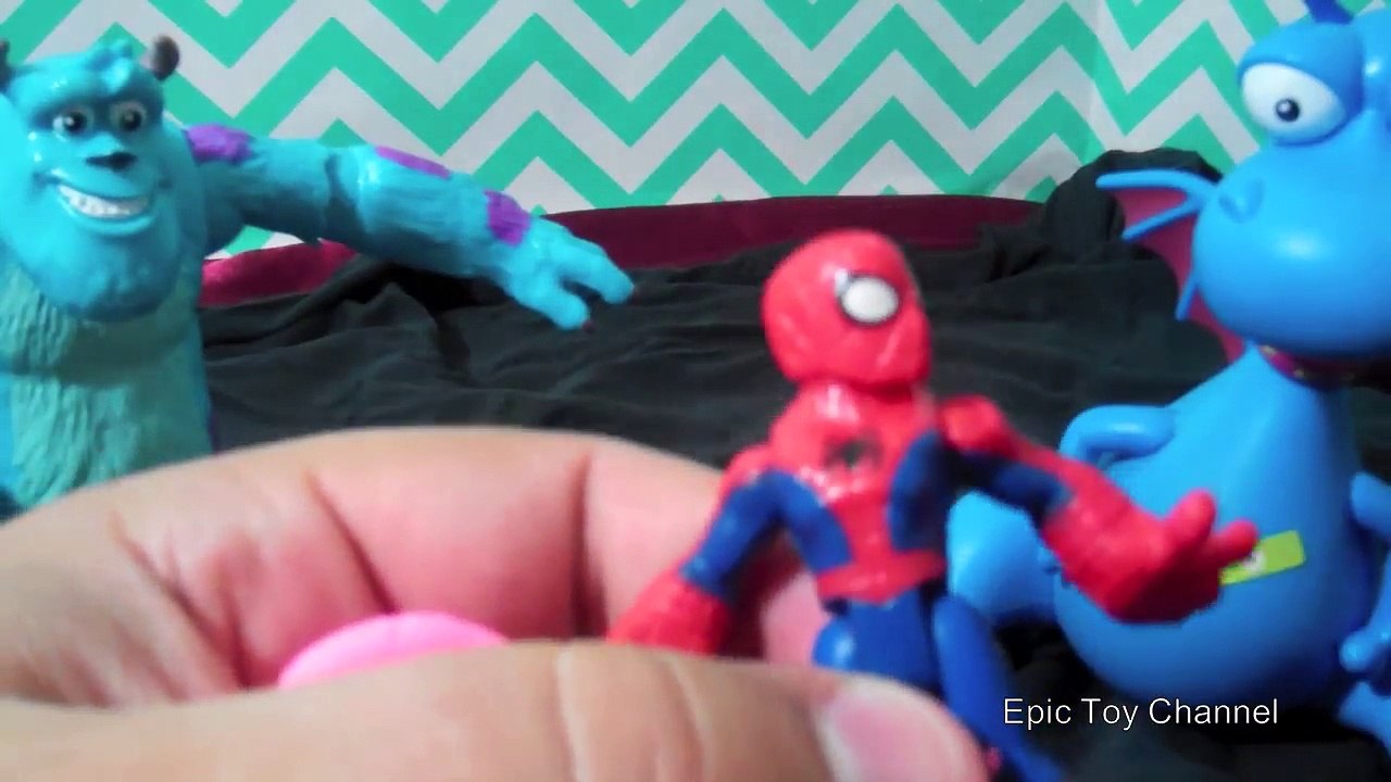 Make Play Doh Textures using BATMAN + SULLY + GEO [Team Umizoomi]