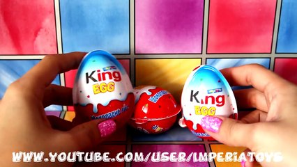 Surprise Eggs KING EGG!!! NEW Surprise Eggs Шоколадное яйцо Сюрприз ImperiaToys