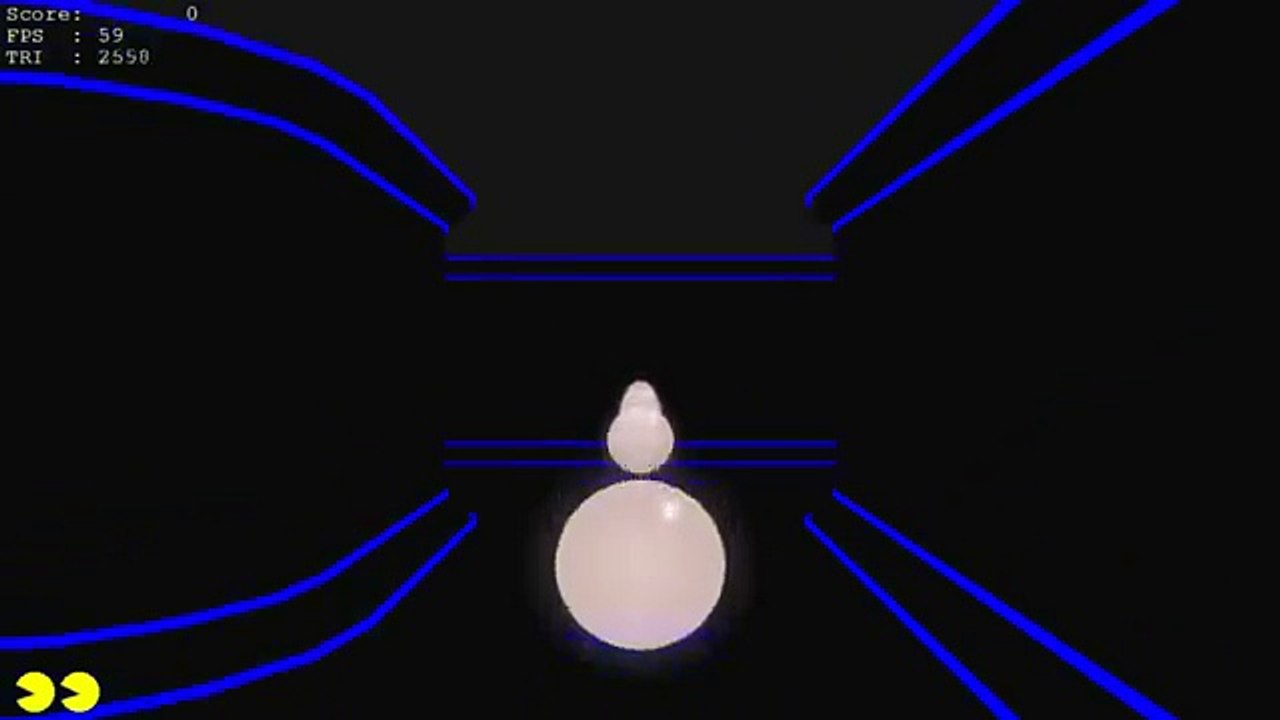 FP Pacman First Person Pacman Demo