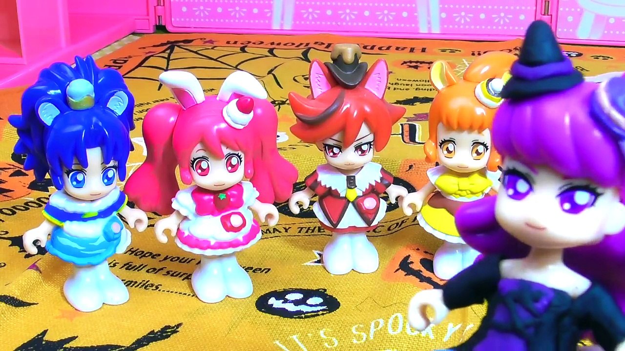 プリキュアアラモード❤️ハロウィンパーティーで魔女やミイラの仮装をするよ☆ 人形 おもちゃ アニメ おもちゅーぶ
