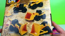 Play Doh CAT Learn 1 5 Mini Machines Excavator Bulldozer Dump Truck Front Loader Digger st