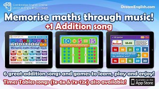 Addition + 1 Kids Song | Counting and Numbers | Childrens Music