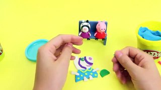 Play Doh How to make Peppa Pig friends with playdough by Unboxingsurpriseegg