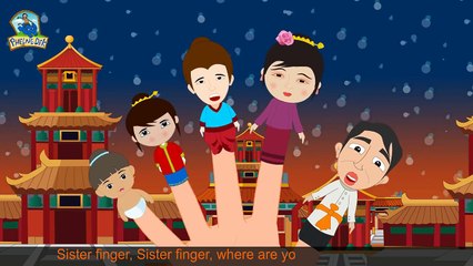 Thai Finger Family | นิ้วโป้งอยู่ไหน | Thai Nursery rhymes