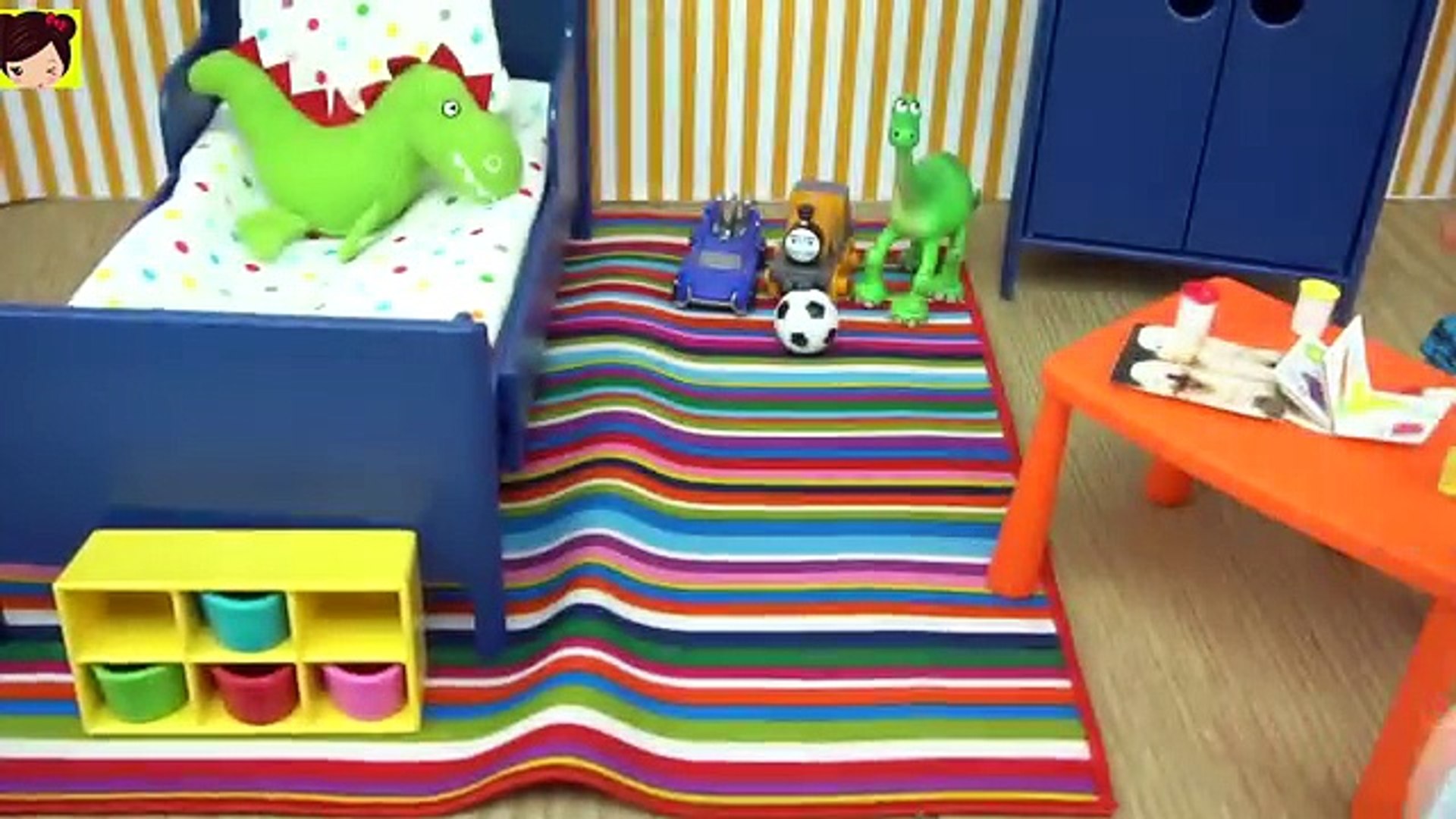 El bebe de Elsa se Hace grande y tiene nueva habitacion Los Juguetes de Titi  - video Dailymotion