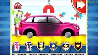 Car Fory | CAR WASH | Videos for kids | Videos For Children | Police Car for Kids Game