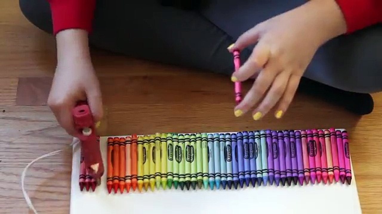 Crayon Art Tutorial!