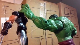 hulk vs wolverine stop motion