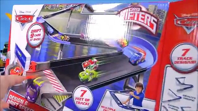 Cars Disney Cars Lightning McQueen Micro Drifters & Tayo the little bus toy