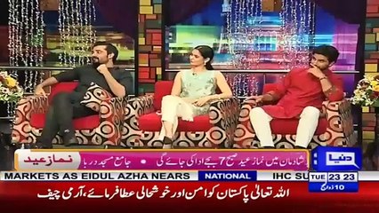 Parwaaz Hai Junoon Movie Cast _ Eid Special _ Mazaaq Raat 21 August 2018 _ مذاق رات _ Dunya News