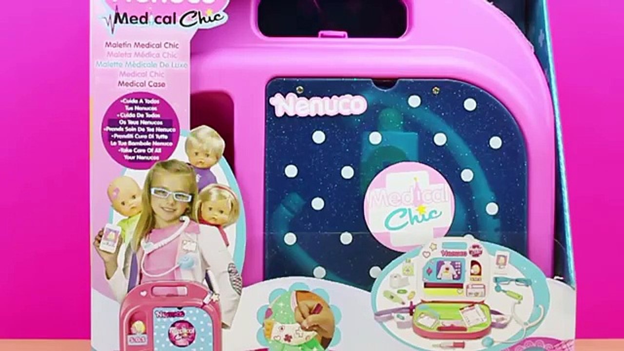 Maletín Medical Chic NENUCO | El Bebé Nenuco se cae y el médico le pone escayola en el bra